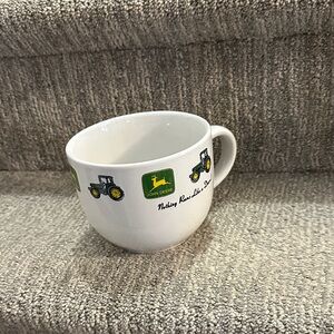 oversized John Deere coffee/soup mug by Gibson.